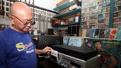 Enjoying music the "old school" way