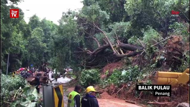 Over 30 families evacuated to flood relief centre in Penang