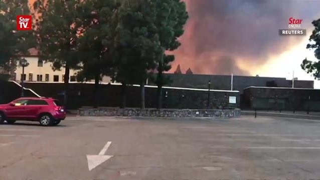 Raging forest fire in Gran Canaria force hundreds to evacuate