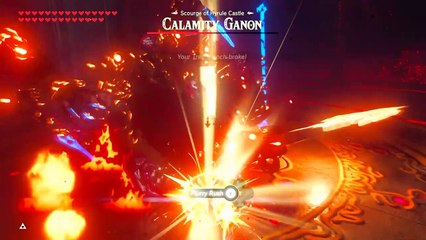 Breath of the Wild How Many TREE BRANCHES Does it Take to KILL Calamity Ganon (#TeamTrees)
