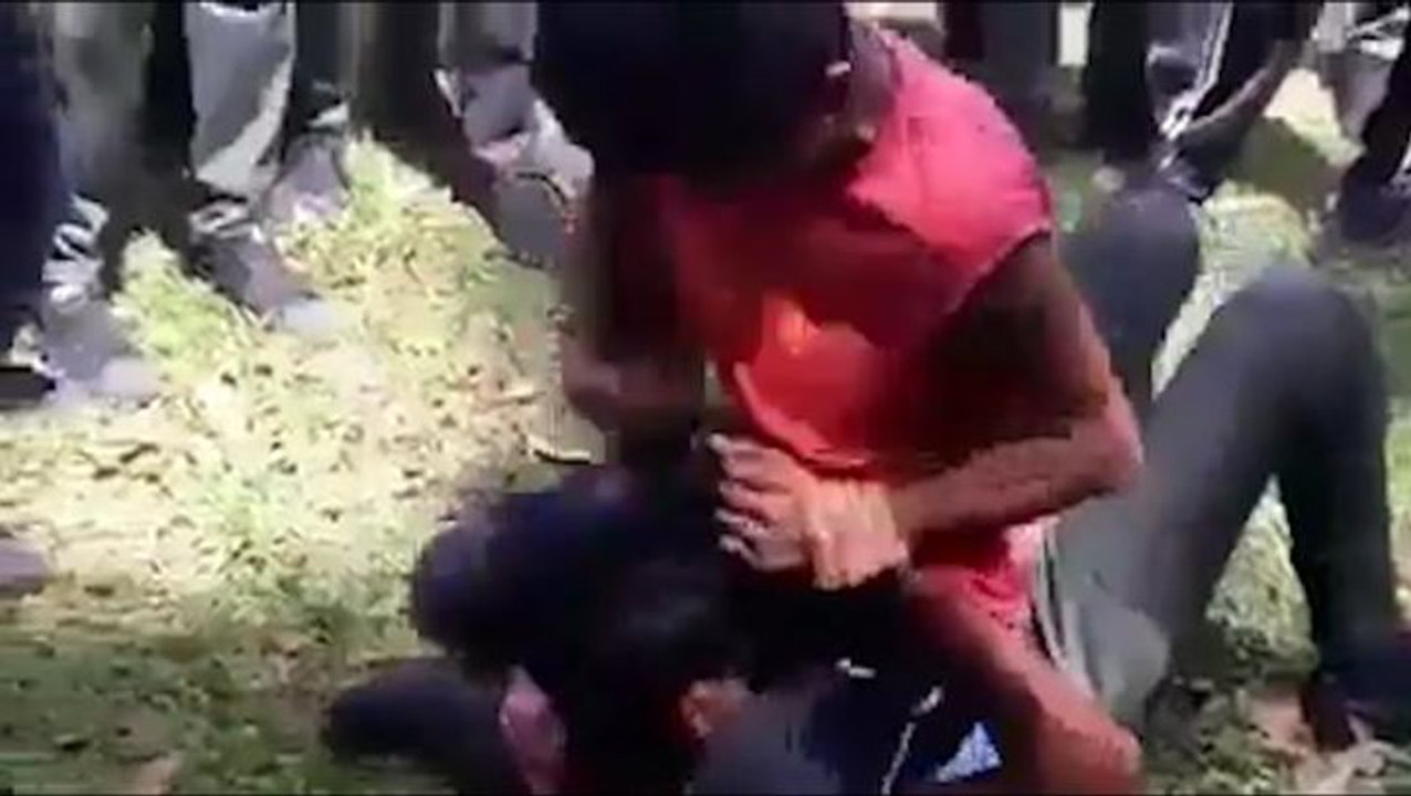 Cops identifying students in brawl video