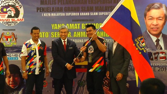 Muhammad Muqharabbin set to become Grand Slam Explorer