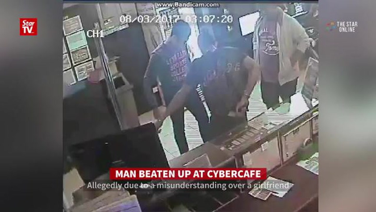Viral video shows man beaten up at Setiawangsa cybercafe