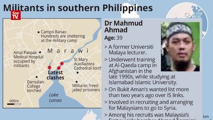 IGP: Militant Mahmud Ahmad has escaped Marawi