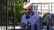 Cumhurbaşkanı Erdoğan, Doğu Akdeniz’deki gerilim ile ilgili: “Eğer bu devam edecek olursa bunun cevabını misliyle alacaklardır”