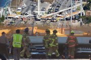Desperate search for survivors after Florida bridge collapses