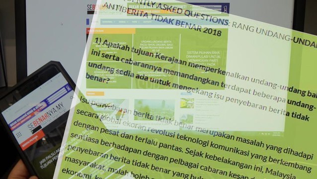 Anti-fake news bill tabled in Dewan Rakyat