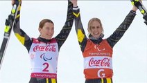 Visually impaired Slovakian skier Henrieta Farkasova claims first gold medal of 2018 Paralympics