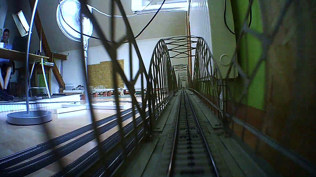 Rückwärts  auf der Innenstrecke