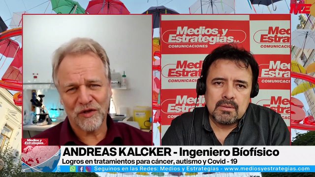 MYE ANDREAS KALCKER - Logros en tratamientos para cáncer, autismo, y Covid - 19