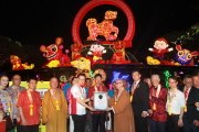 Giant dog lantern makes it into Malaysia Book of Records