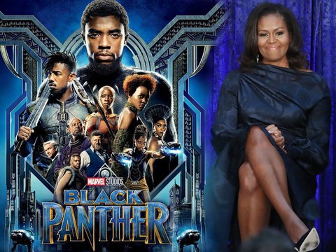 Michelle Obama praises 'Black Panther' success