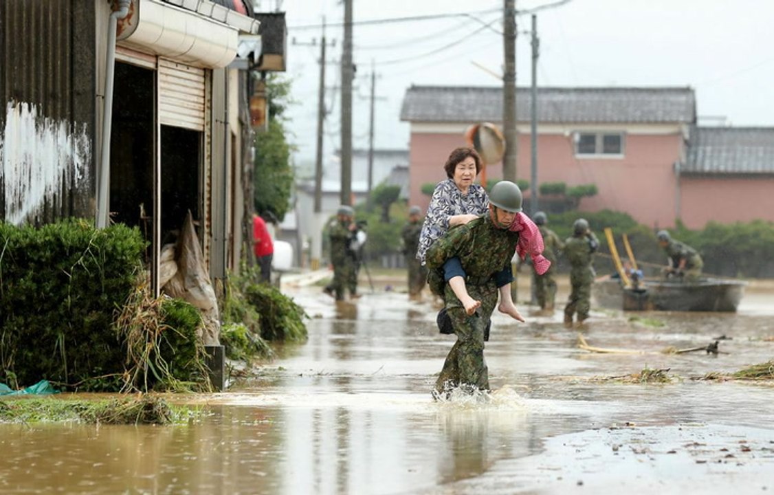 At least 38 killed, 50 missing as torrential rain pounds Japan