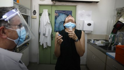 Israeli hospital trials quick saliva test for Covid-19 that gives result in less than a second