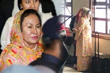 Rosmah tells supporters not to cry