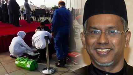 Deputy Minister collapses at monthly gathering