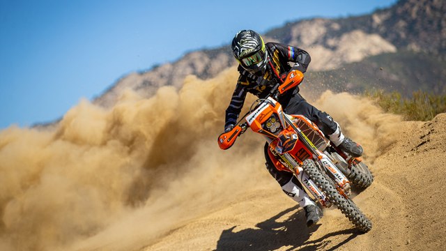 2018 KTM 450 EXC-F Six Days Project Bike Riding Impression