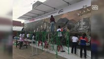[NTV 180718] Thai artists produce work to remember cave rescue