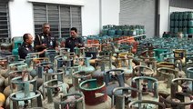 LPG cylinders worth RM500,000 seized
