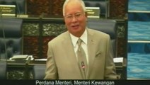 Najib answers Wan Azizah's question on 1MDB debt repayment in Parliament