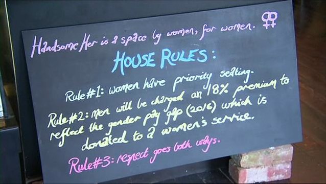 Australian cafe applies 18 percent surcharge for male customers