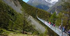 Swiss Alps suspension bridge opens
