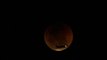 Brazilians flock to Rio's beaches for a glimpse of the lunar eclipse