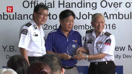 Two new ambulances, thanks to Rotarians