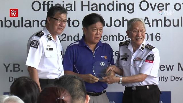 Two new ambulances, thanks to Rotarians