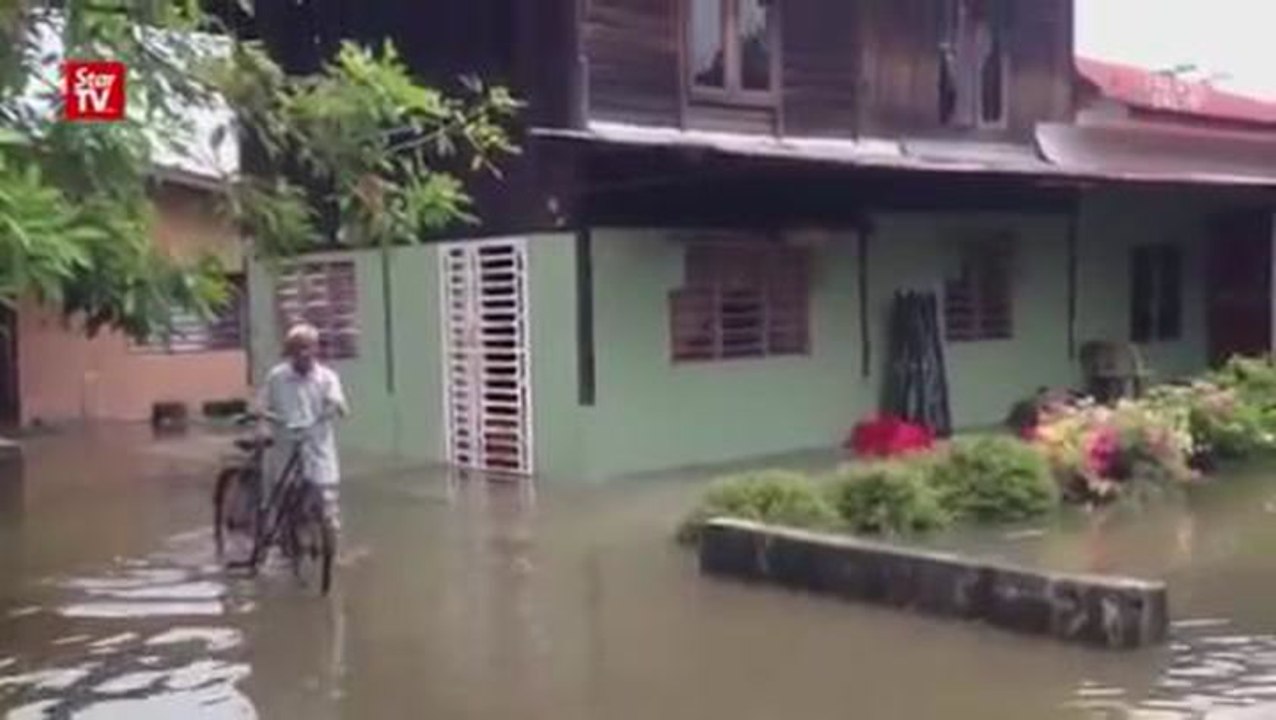 Wet awakening for residents