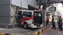 MAS van crashes into KLIA's airside door