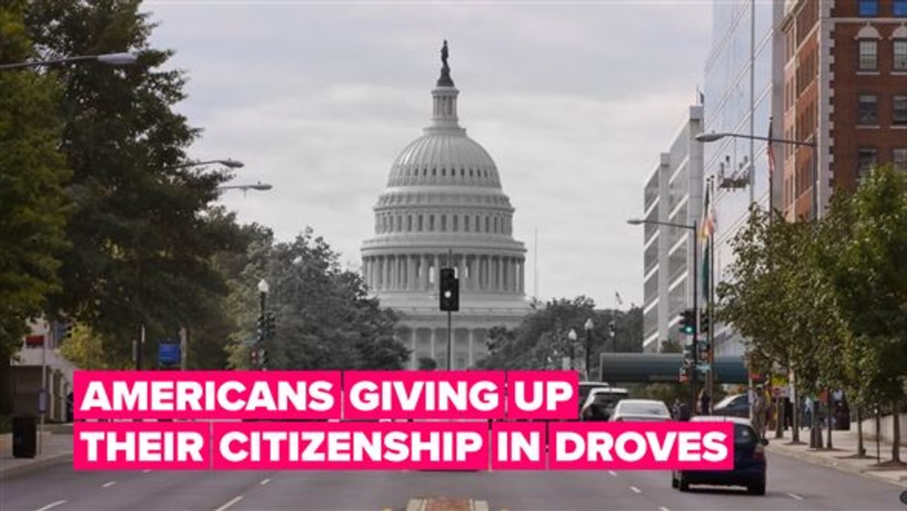 Here's why thousands of Americans are giving up their citizenship