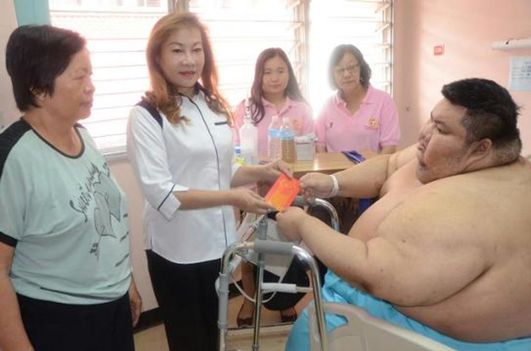 Obese man now in better health