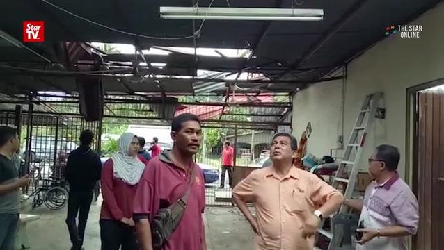 Fierce storm rips off roofs, terrify sleeping villagers