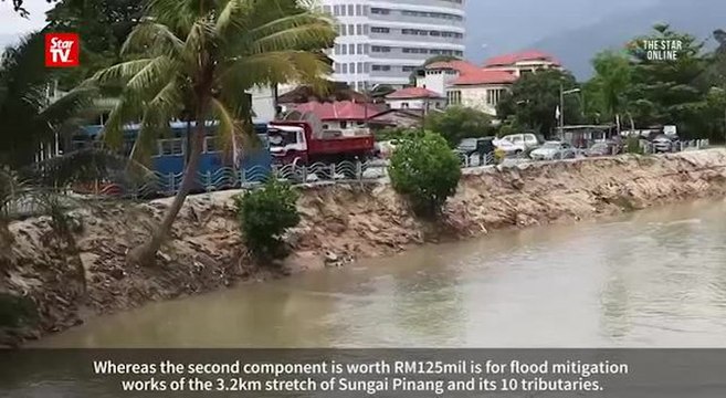 Sg. Pinang Basin Flood Mitigation Project to take four years to complete