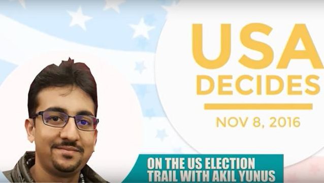 US polls 2016: On the trail with Akil Yunus - Trump in the lead
