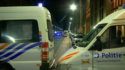 Belgian knife attacker shot dead