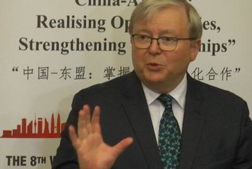 Kevin Rudd on Apec and free trade in Mandarin!