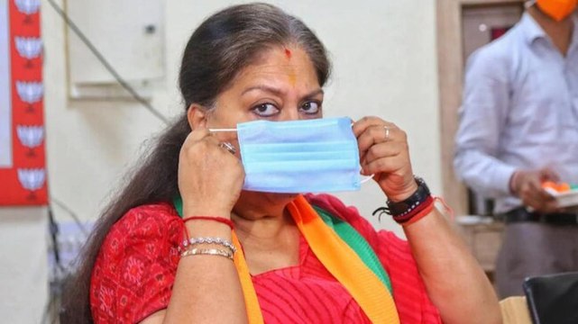 Vasundhara Raje denies rift in BJP after Gehlot wins trust vote