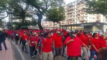 Bersih 5 rally: Red Shirts proceed to Padang Merbok