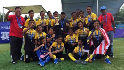 SMK Mutiara Impian football team emerges as second place winner in Gothia Cup