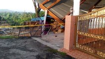 Landslide swallows food stall and affects 64 homes in Serendah