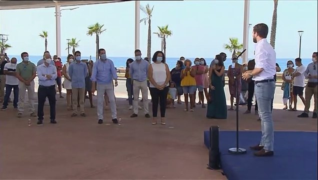 Pablo Casado critica a Pedro Sánchez por estar de vacaciones