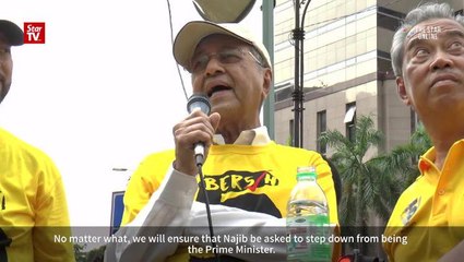 Bersih 5: Tun M takes center stage