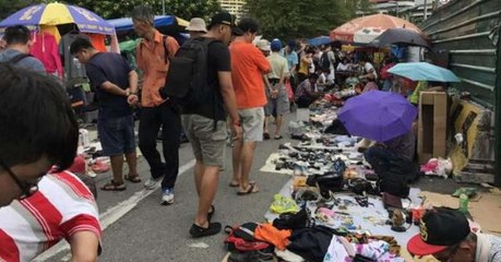 Sungei Road market in Singapore draws crowd on last day of business
