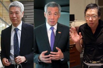 Singapore PM faces parliament over family feud