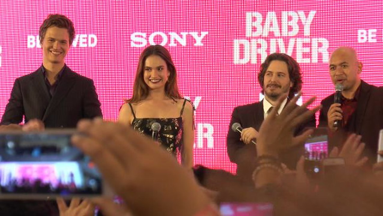 Lead cast of Baby Driver revs up M'sian fans
