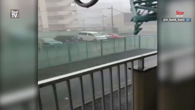 Japan issues evacuation advisories for 1 million as typhoon hits west coast