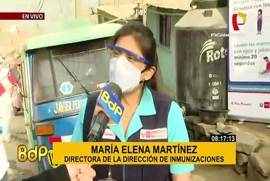 Se inicia vacunación a personas vulnerables en San Juan de Lurigancho