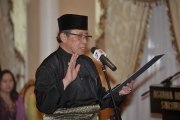 Abang Johari sworn in as Sarawak’s 6th Chief Minister